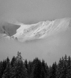 alpes, neige, snow, mountain, black & white
